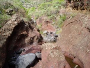 Barranco de Anosma - Cauce Rocoso