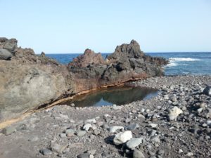 Charco en Playa de Anosma