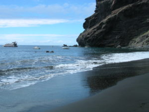 Barcos en Playa de Masca