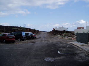 Pista Inicio del Puertito de Güimar hacia el Malpais