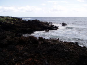 Sendero litoral en Malpaís de Güimar