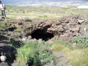 Cueva del Corral en Malpais de Güimar
