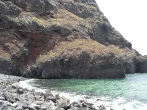 Inicio del camino hacia la Playa de la Garañona