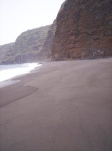 Arenal en Playa la Garañona