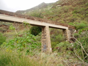 Barranco Valle Luis - Canalización de agua