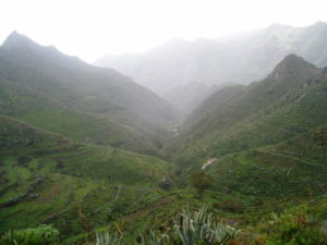 Barranco Valle Luis - Vista superior