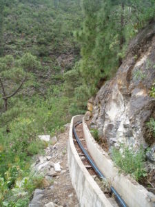 Canal hacia pista las coloradas